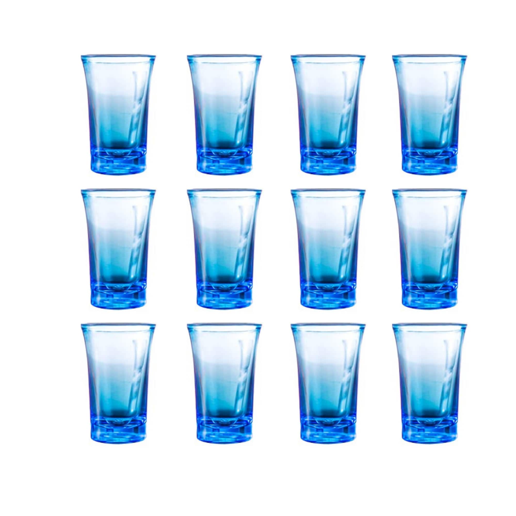 Acrylic 12 PCS SET Blue Shot Glass for Dispenser Bar Shots & Etsy