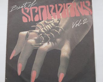 Scorpios - The Best of Scorpios, Vol. 2, Vinyl, Vintage LP Rock Records, 1984, Hard Rock, Vinyl collectible.
