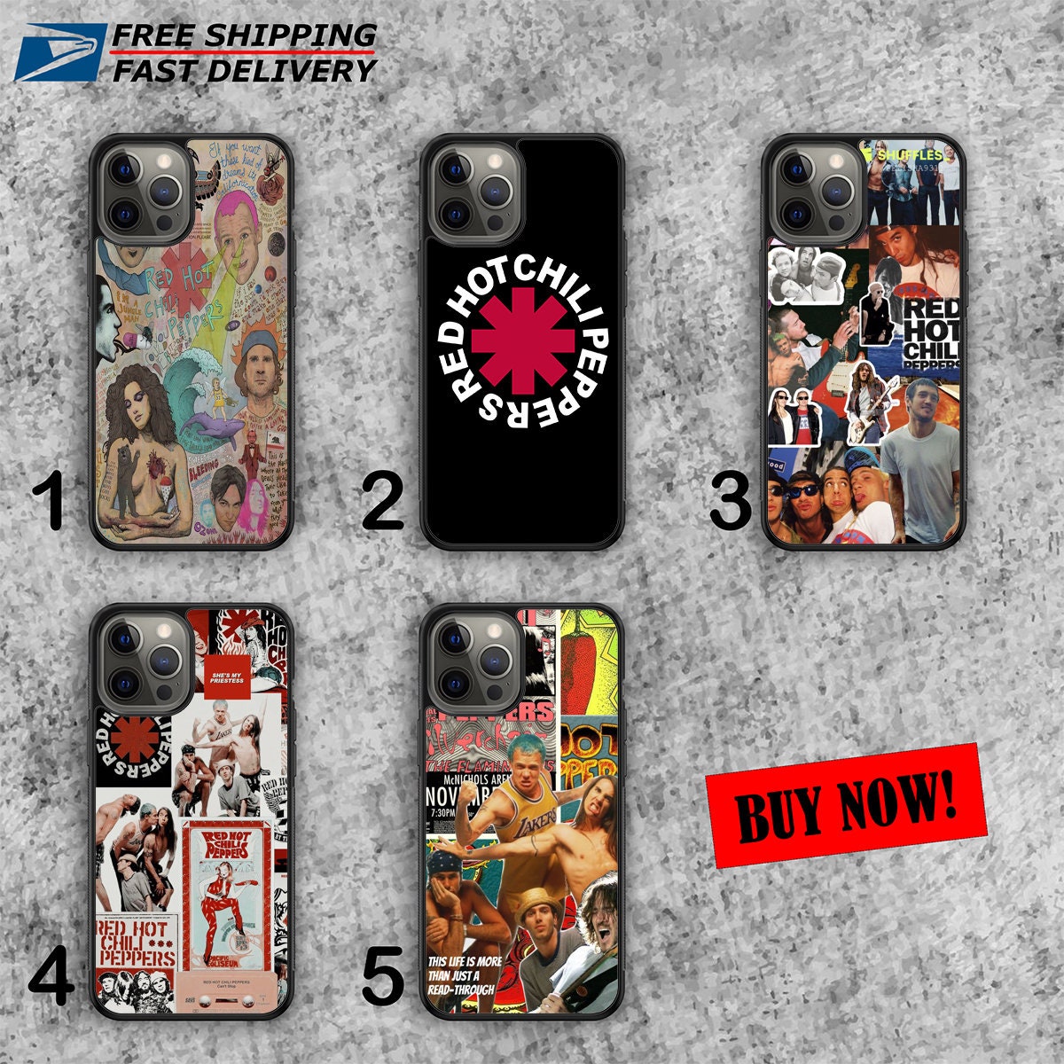 BEST Inspired by Red Hot Chili Peppers Premium Phone Case Etsy
