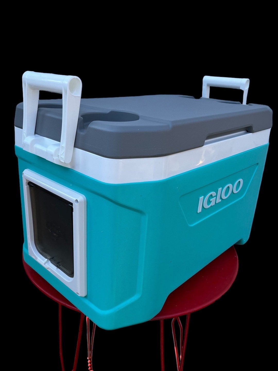 IGLOO Stray Cat Cooler, BIZZY BRAND Cat Shelter, All Season Cat Shelter