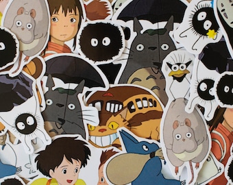 Studio Ghibli-stickerset (set van 10)