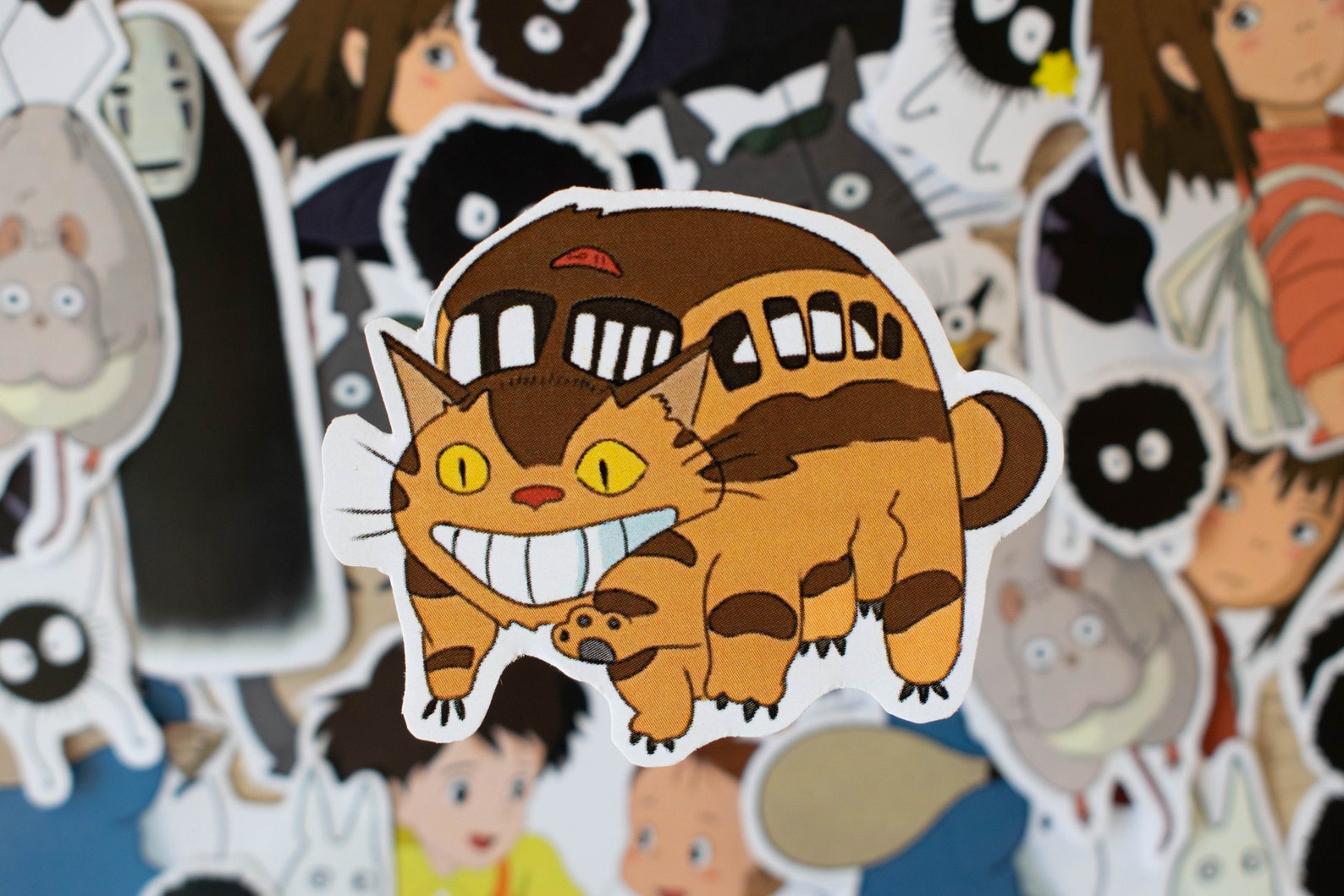 Studio Ghibli Sticker Set set of 10 Etsy