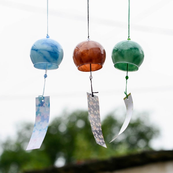 Glass Wind Chime - Etsy