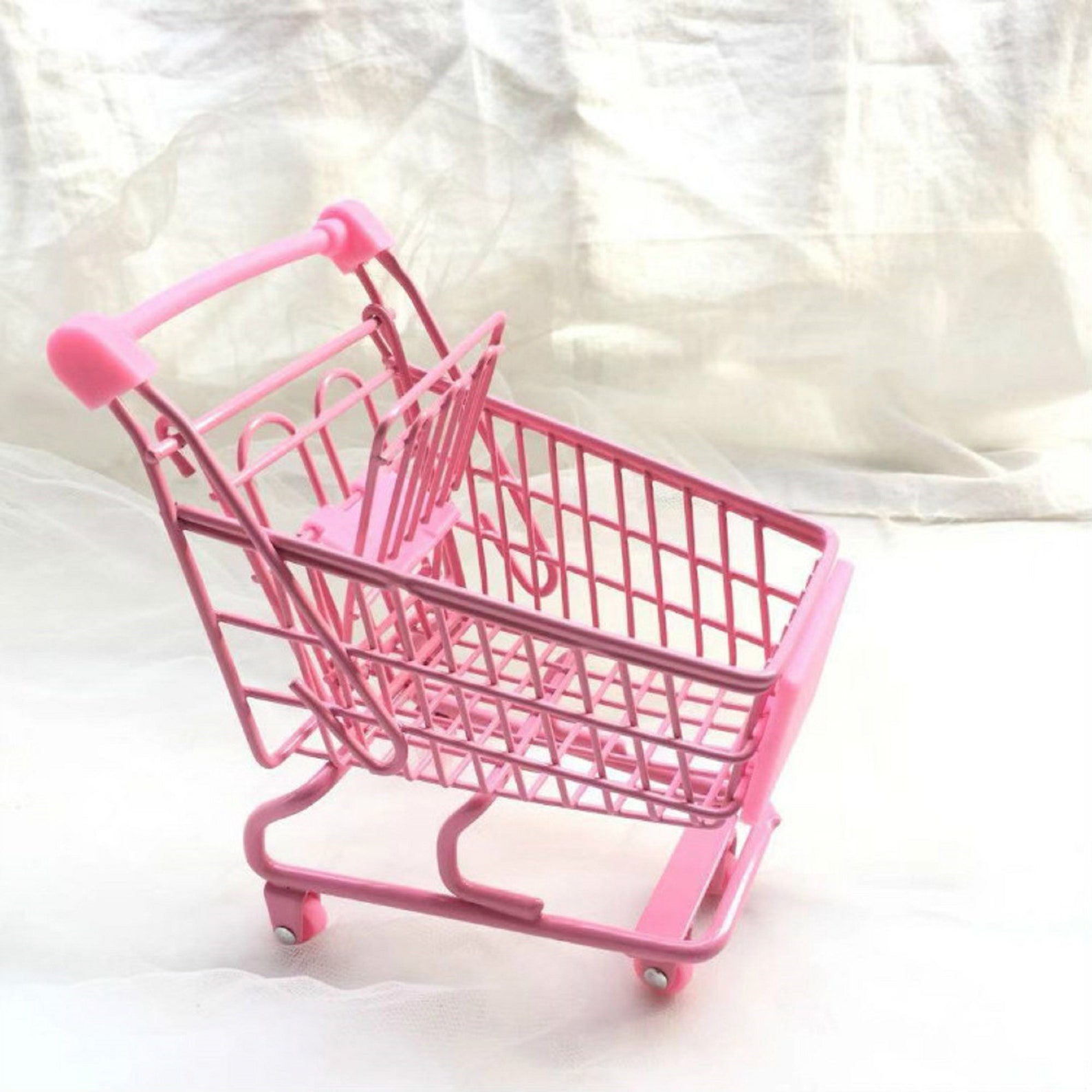 Mini Metal Shopping Cart Supermarket Handcart Trolley Kids Etsy