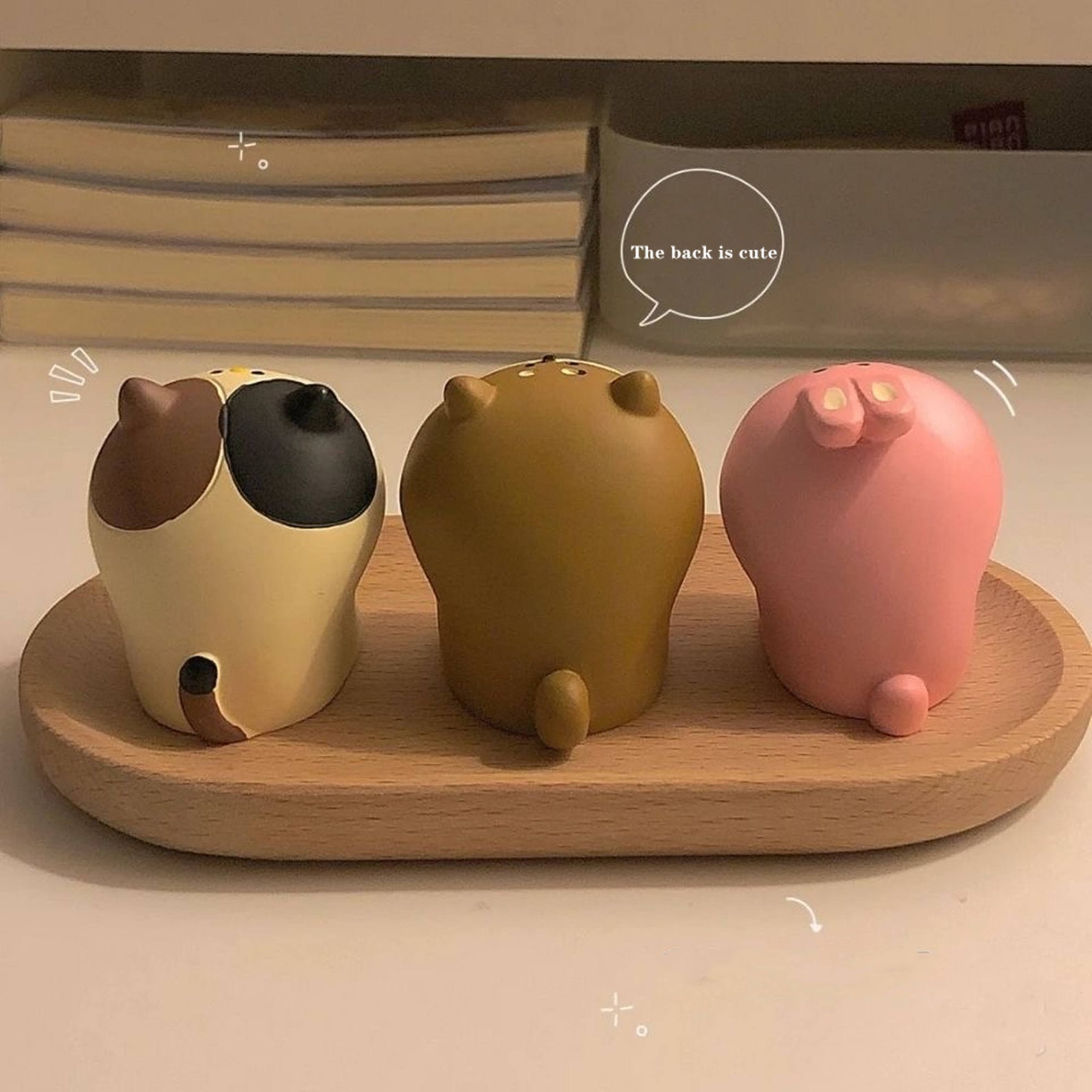 3pcs Japanese Cat Pen Holder Creative Cat Storage Box Toy Etsy