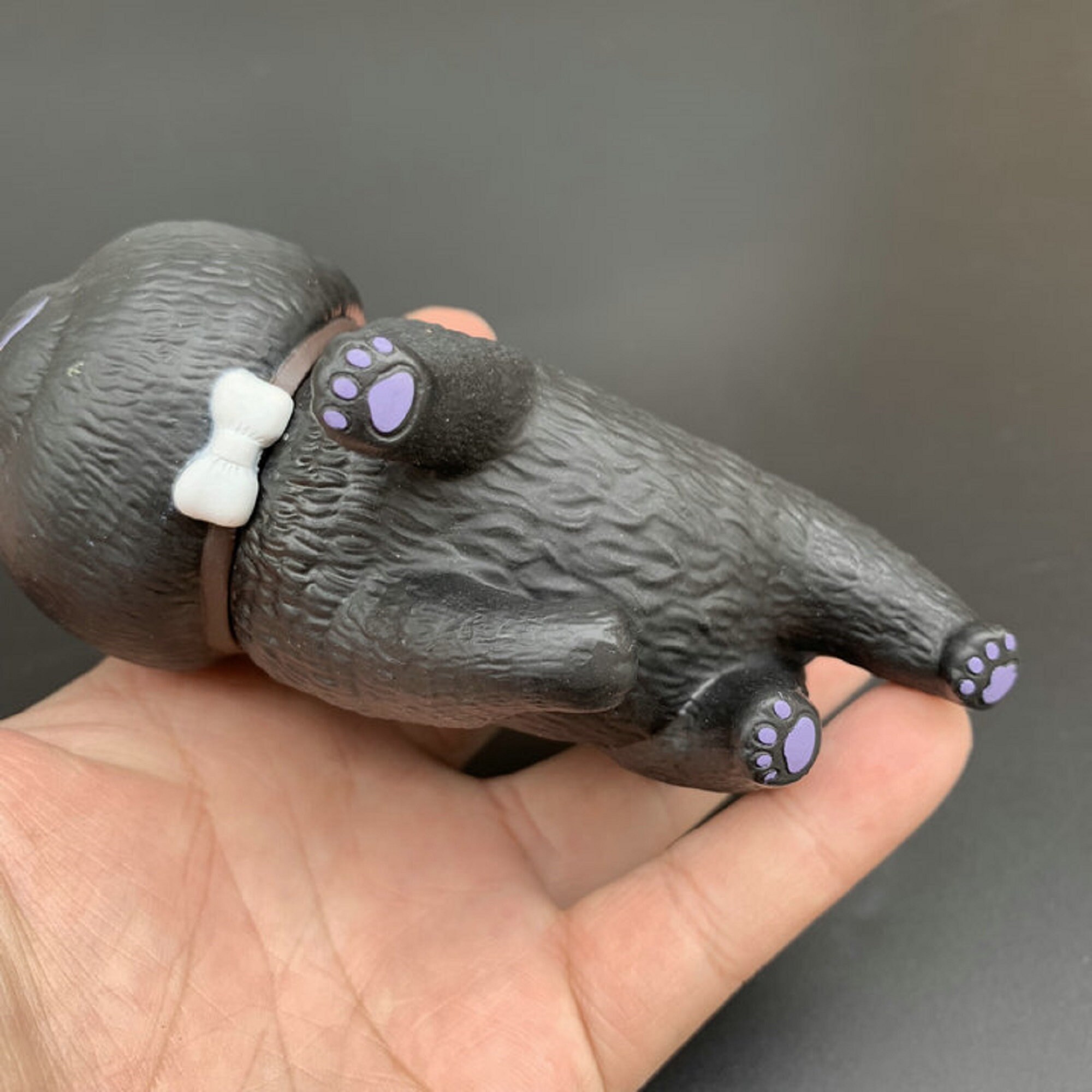 Cat Toys Bobble Head Toy Black Cat Animal Dancing Figure Toy Etsy