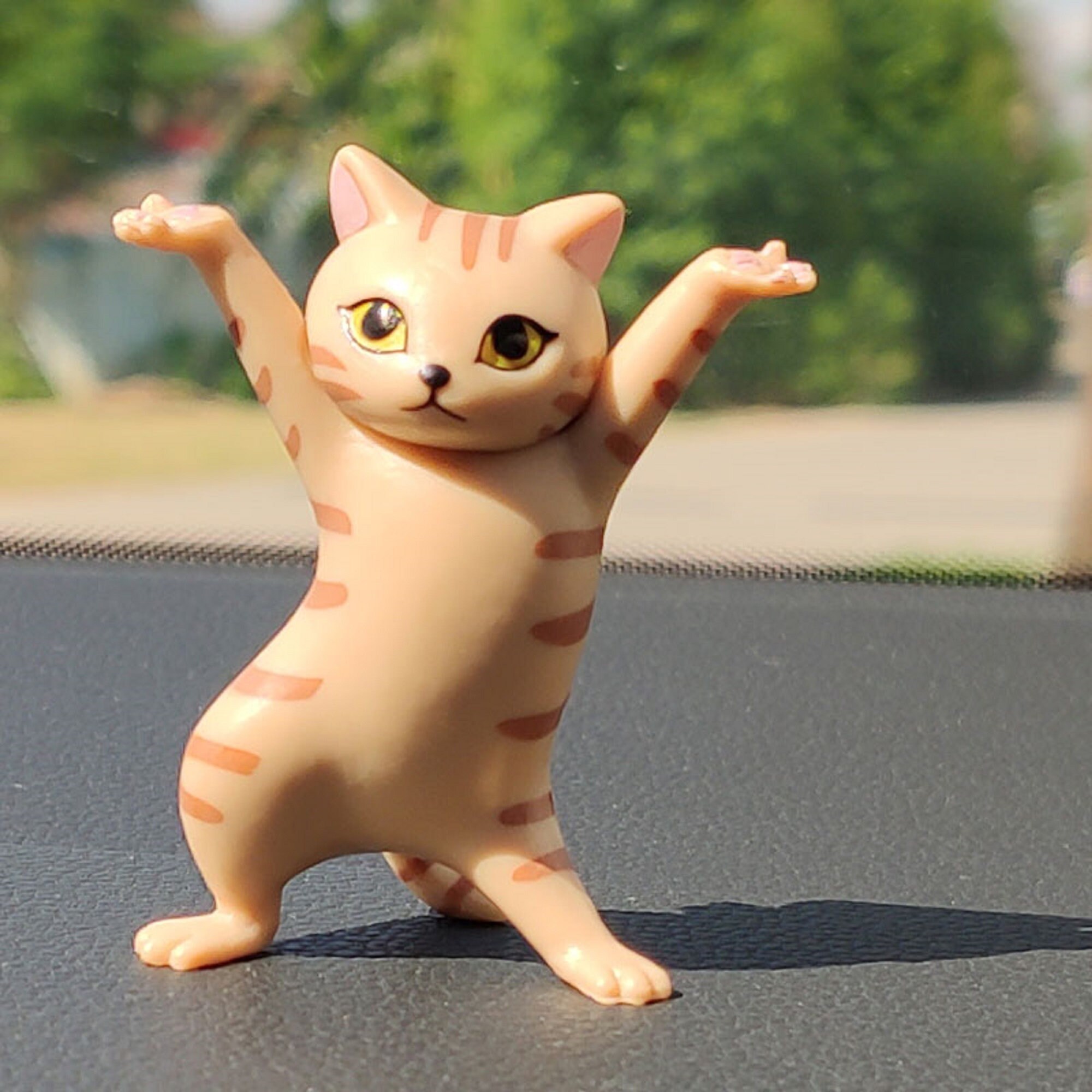 Japanese cat pen holder creative cat blind box toy desktop Etsy