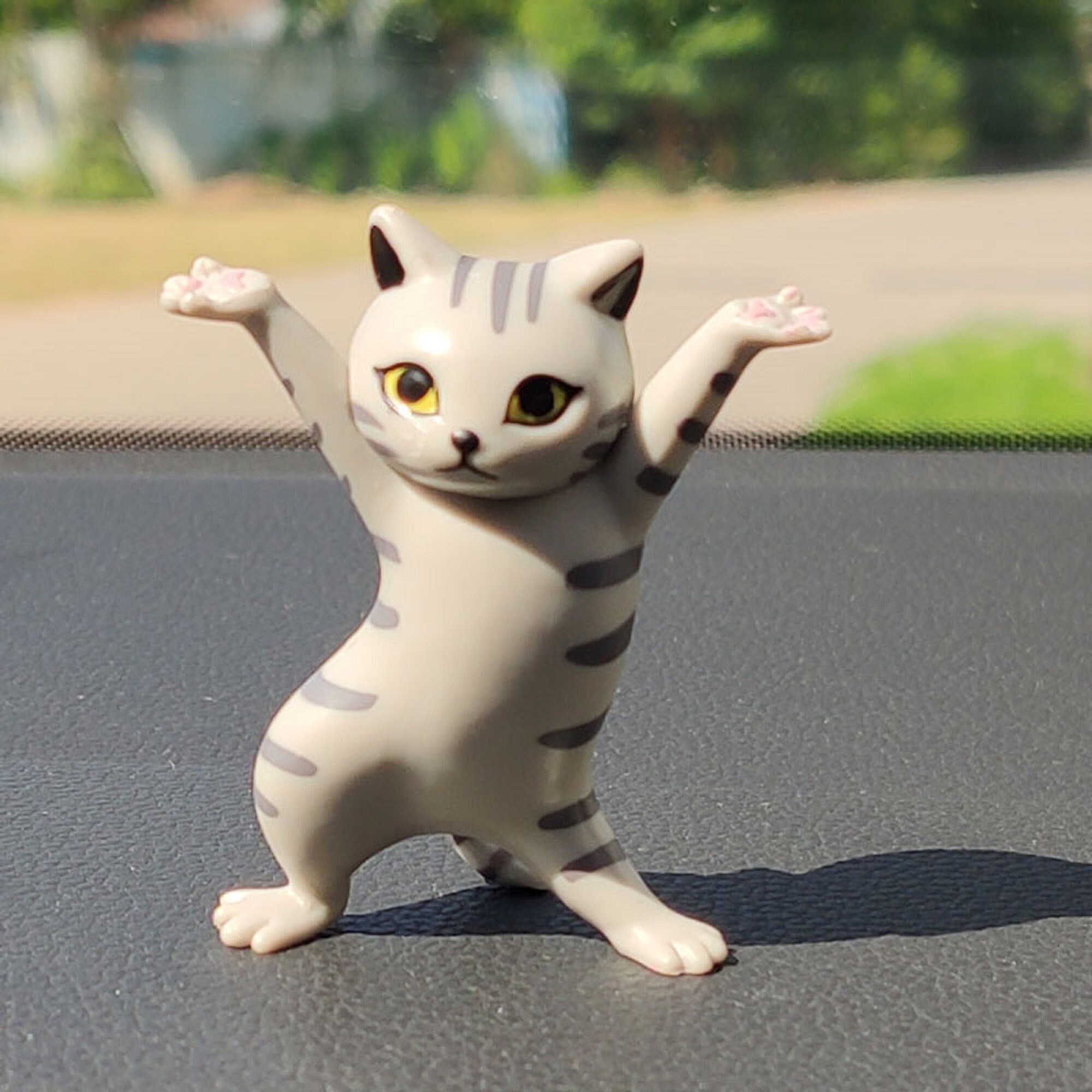 Japanese cat pen holder creative cat blind box toy desktop Etsy