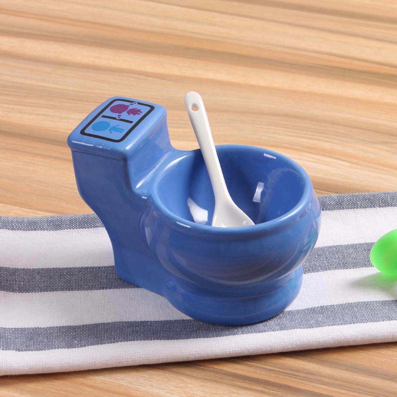 Toilet shape bowl cup creative plate dish household Etsy