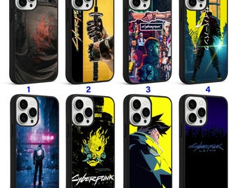 Cyberpunk 2077 iPhone Case Cover for iPhone 17 Pro Max 16 15 14 13 12 11 Pro Max Plus Case | Personalized Custom Phone Case