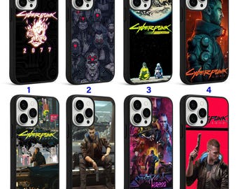 Cyberpunk 2077 iPhone Case Cover for iPhone 17 Pro Max 16 15 14 13 12 11 Pro Max Plus Case | Personalized Custom Phone Case