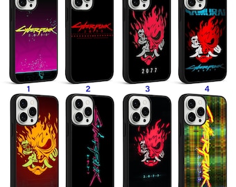 Cyberpunk 2077 iPhone Case Cover for iPhone 17 Pro Max 16 15 14 13 12 11 Pro Max Plus Case | Personalized Custom Phone Case