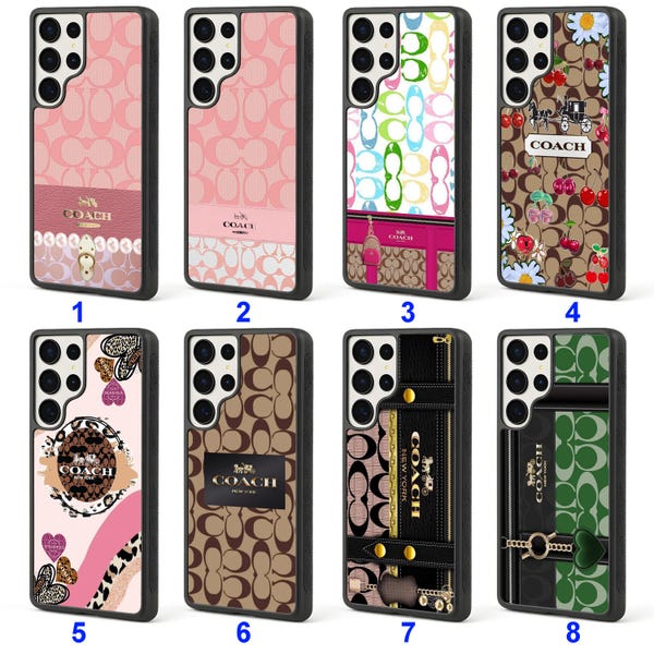 Luxury Fashion Samsung Case Cover Fit for Samsung Galaxy S26 Ultra S25 S24 S23 S22 S21 S20 Ultra Case | Personalized Custom Phone Case #AC