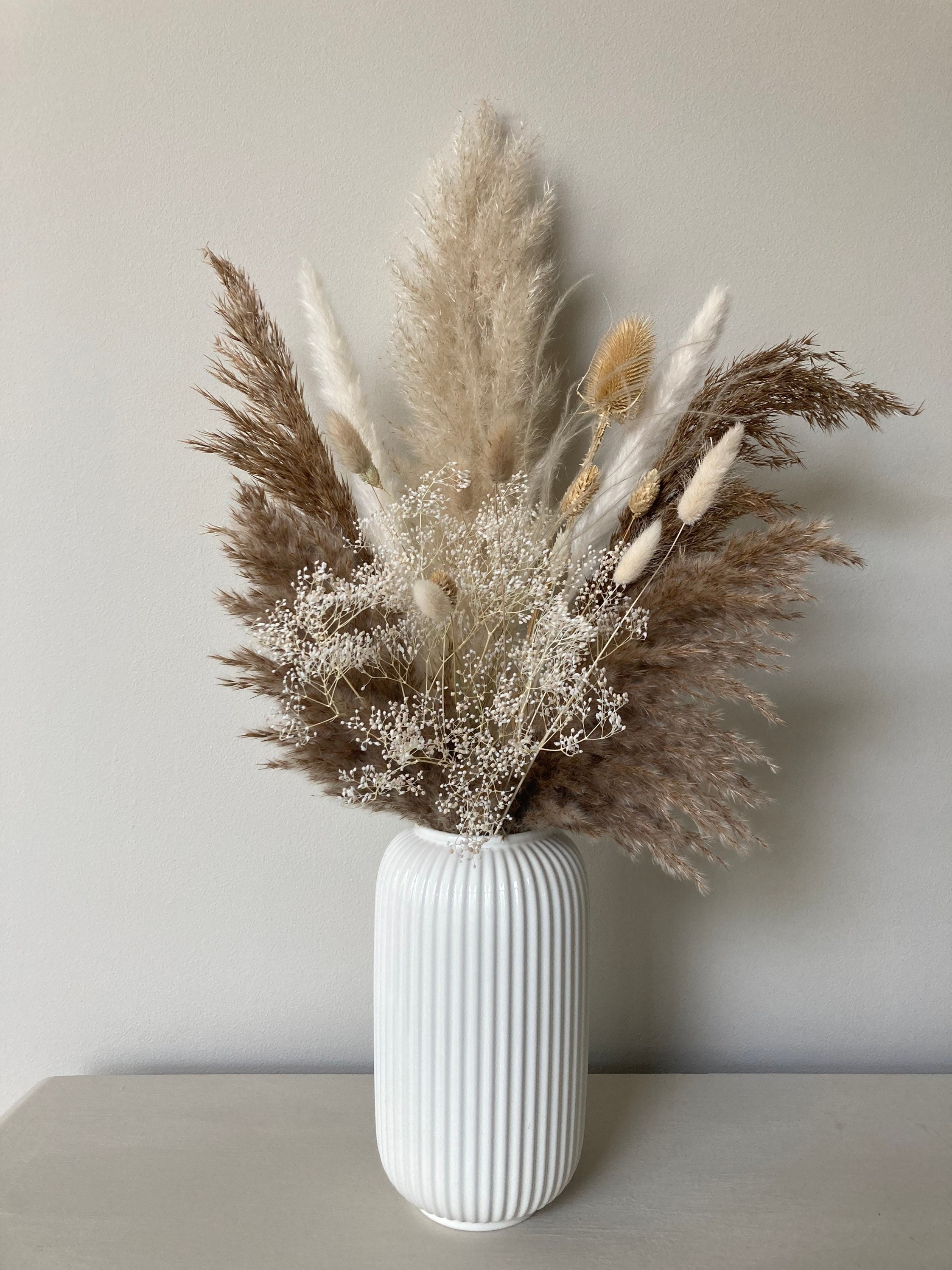 Large natural Pampas bouquet Pampas and dried flowers Etsy
