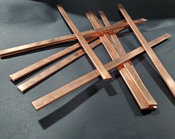 DIY Copper Flat Bar 3mm X 25mm 1/8" X 1" X 12" C110 - View #9