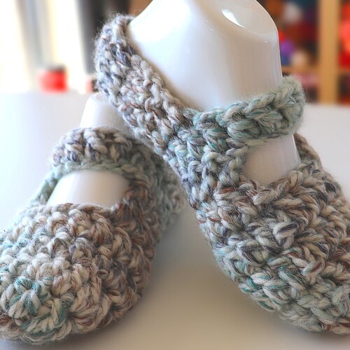 Crochet Cozy One Hour Slippers Written Pattern Sirin's - Etsy