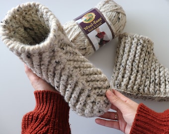 Häkeln Sie die einfachsten Hausschuhe, die jemals geschrieben wurden | Sirin's Crochet | Sofortiger PDF Download