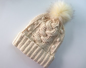Crochet Braided Hat Written Pattern | Sirin's Crochet | Instant PDF Download