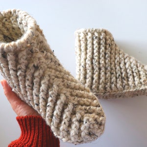 Crochet The Easiest Slippers Ever Written Pattern Sirin's Crochet Instant PDF Download image 5