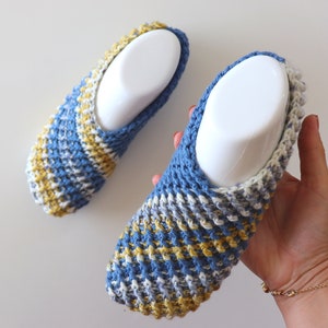 Crochet The Easiest Slippers Ever Written Pattern Sirin's Crochet Instant PDF Download image 6