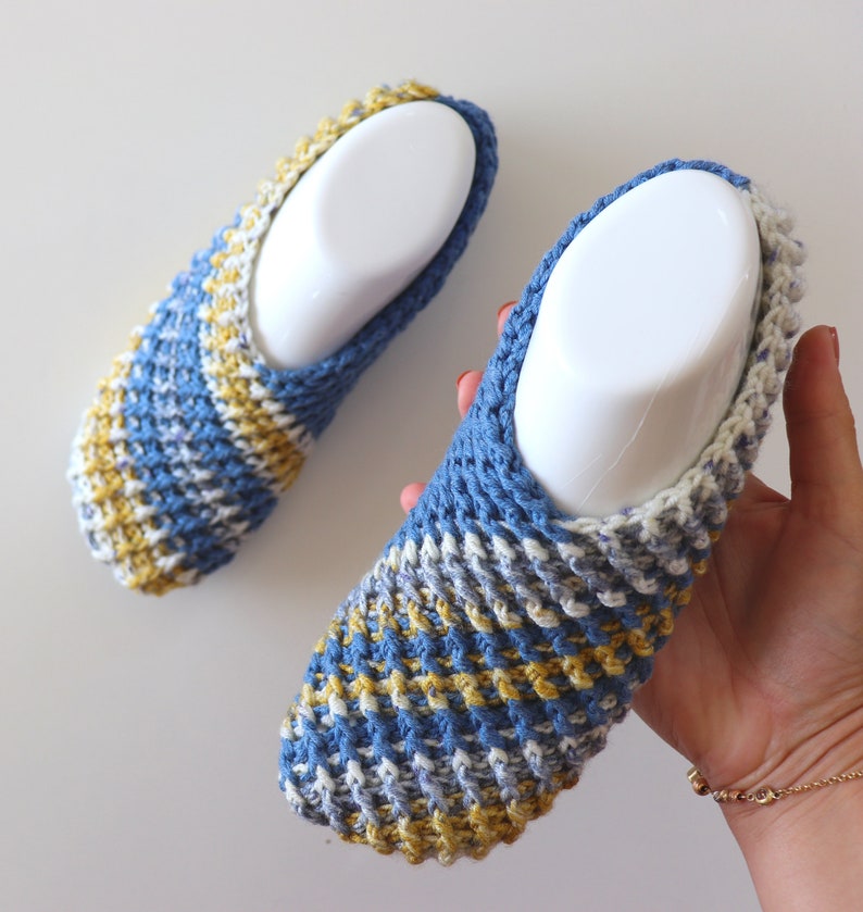 Crochet The Easiest Slippers Ever Written Pattern Sirin's Crochet Instant PDF Download image 6