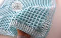 Crochet Easy Waffle Baby Blanket | Sirin's Crochet | Instant PDF Download