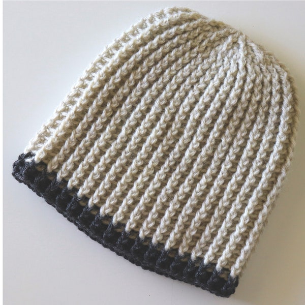 Crochet Simple Men Hat Written Pattern | Sirin's Crochet | Instant PDF Download