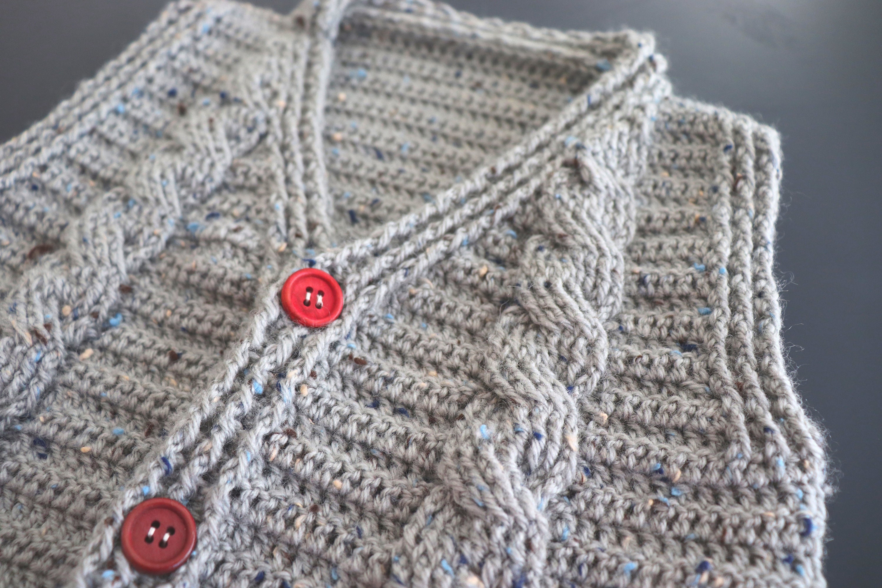 Crochet Cable Child Vest Written Pattern Sirin's Crochet | Etsy