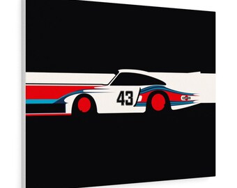Porsche 935 "Moby Dick" Le Mans Canvas Art Print