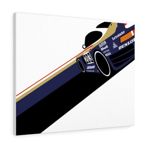 Porsche 961 Le Mans Canvas Art Print