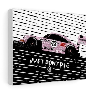 Ken Block Hoonipigasus Pikes Peak Porsche 911 Canvas Art Print