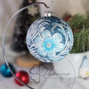 Set Of 4 Silver Ornament Display Stands - 10 Inch Tall With Screw-On Base For Christmas Decor, Terrariums & More - View #6