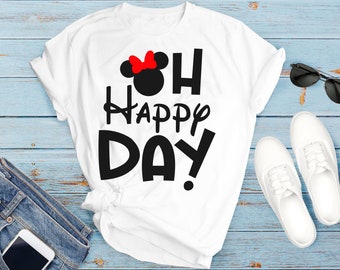 Oh happy day disney shirt Outlet