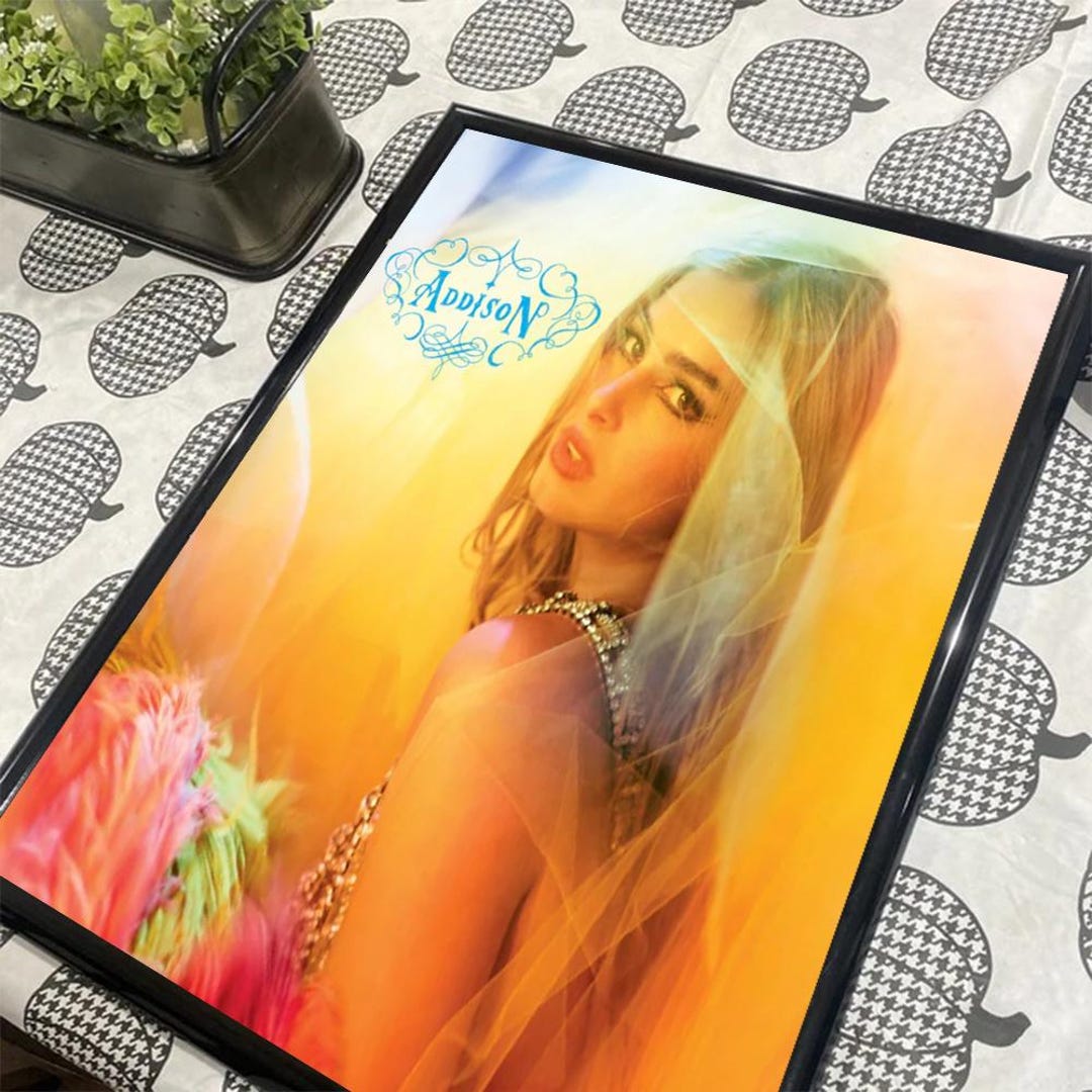 Addison Rae - Album ‘addison' Poster, Home Decor, Vintage Poster, Home ...
