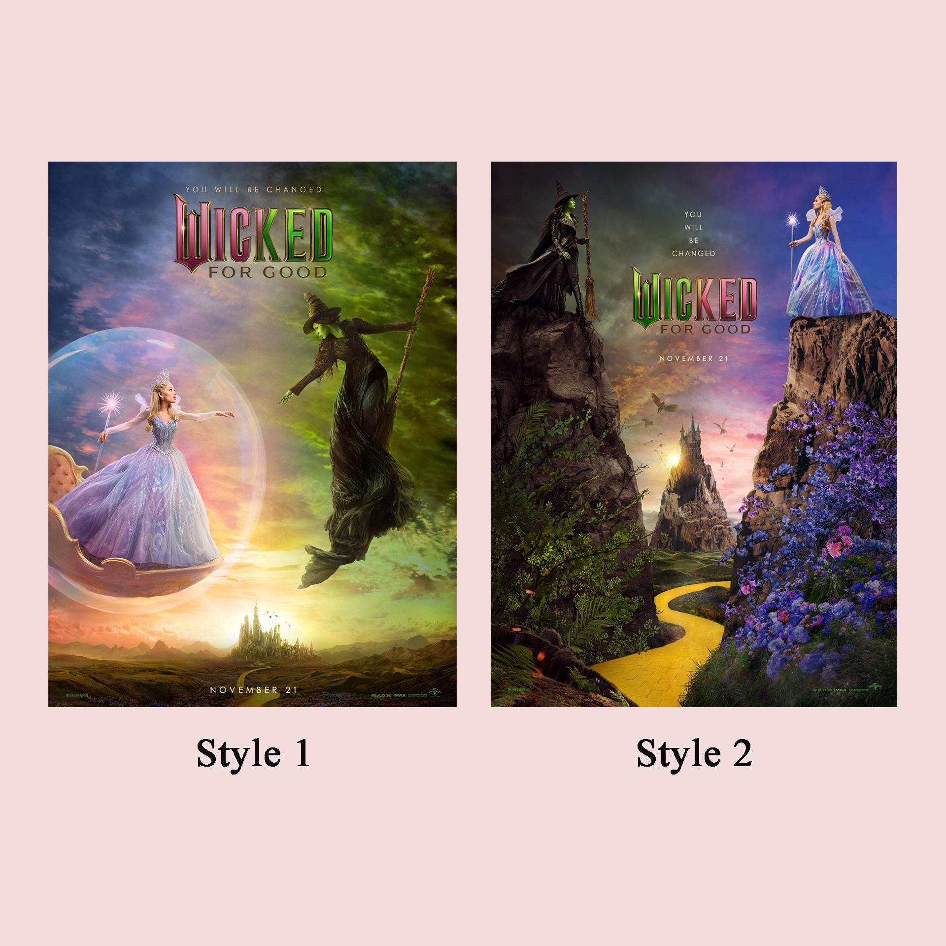 【Wicked】 トレンド・インターナショナル ウィキッド グリンダ ポスター Amazon.com: Trends International Wicked - Glinda One Sheet