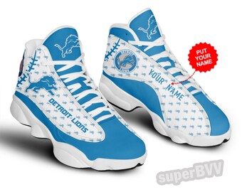 detroit lions tennis shoes