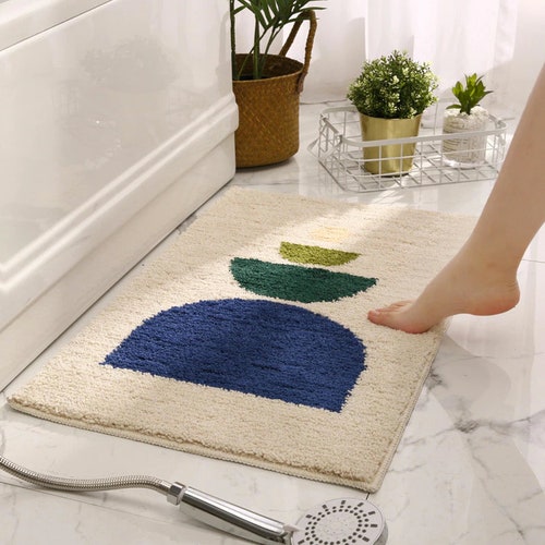 Winter Hats and Mittens Door mat Floor Kitchen Bathroom Rugs Non Slip Absorbent Carpet 40x60 Inches 