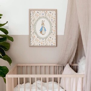 Peter Rabbit Nursery Prints | Cottagecore Print | Nursery Baby Room ...