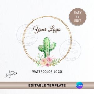 Cactus Logo Design - Etsy