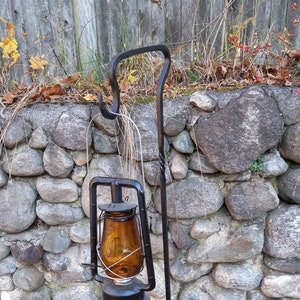 HAND FORGED heavy duty shepards hook TALL