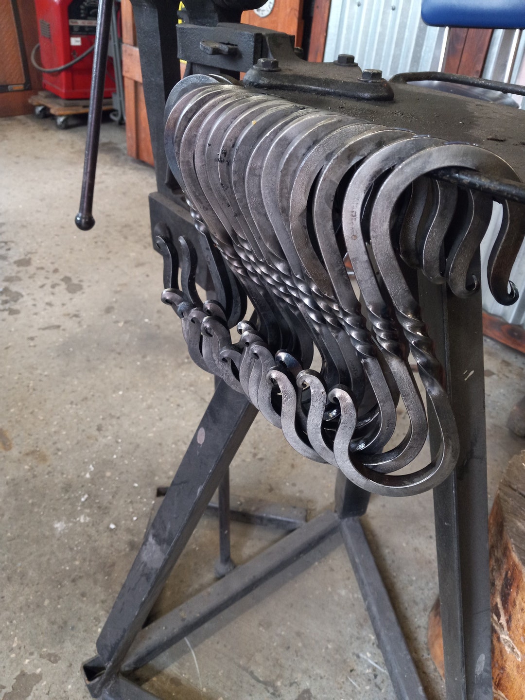 5 Pack SQUARE S HOOKS Large Etsy