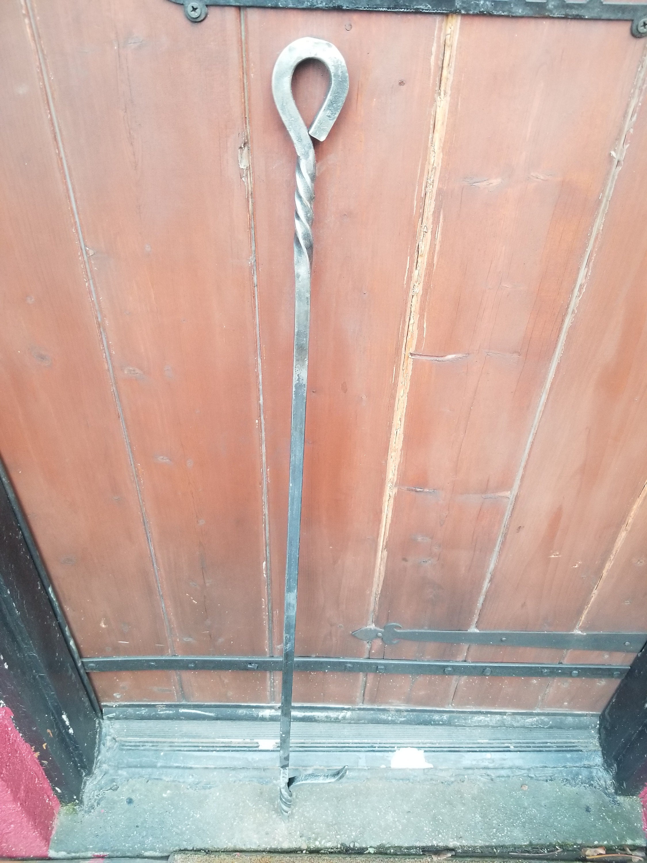 Hand Heavy Duty Extra Long Fire Poker FREE Lettering Etsy
