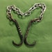Hand Forged Adjustable Hook & Chain – Campfire Dutch Oven Cooking Set ...