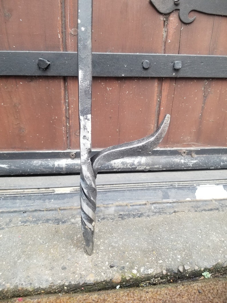 Hand Heavy Duty Extra Long Fire Poker FREE Lettering Etsy