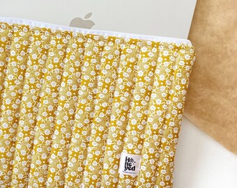 Bloemen laptoptas, laptophoes, bloemen laptoptasje, MacBook tas, schattige laptoptas, laptoptas, computerhoes, Moederdag cadeau