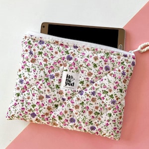 Floral Kindle Sleeve, Kindle Paperwhite Sleeve, E-reader Sleeve, Kindle Case, Book Lover Gift, Kindle Accessories, Gifts for sister