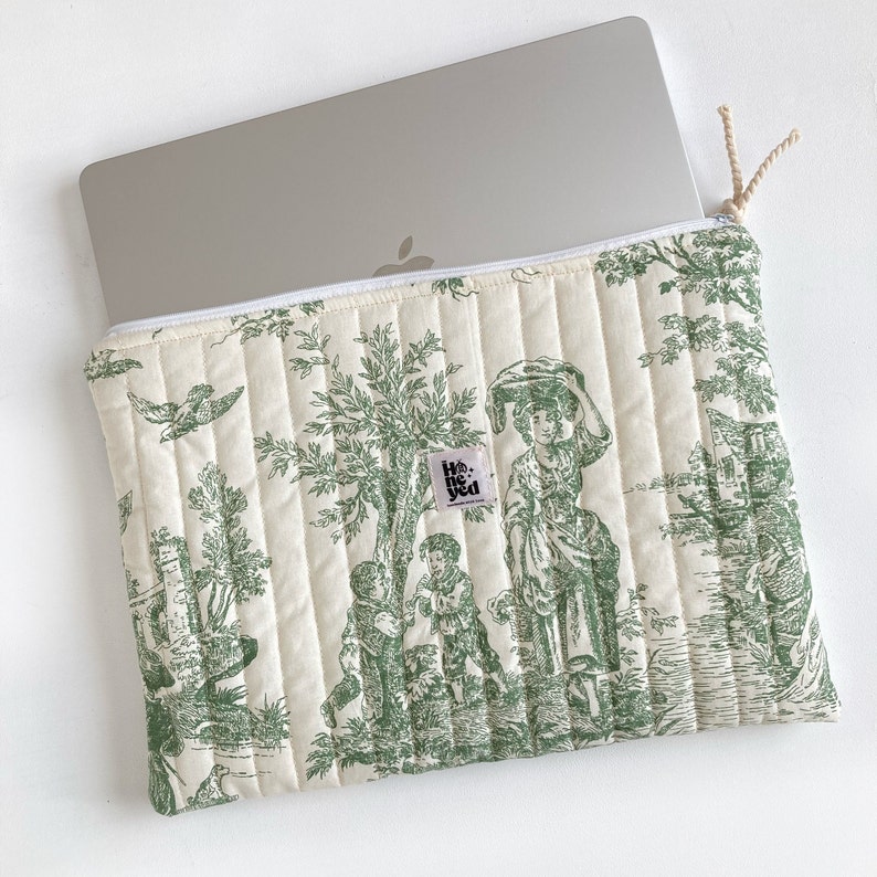 laptop sleeve, computer sleeve, gift for her, floral laptop bag, laptop sleeve, laptop flat pouch, Cute Laptop Sleeve, Floral Laptop Sleeve, cute laptop bag, Computer Sleeve, Quilted Laptop Bag, Macbook bag  13 inch, mother's day gift