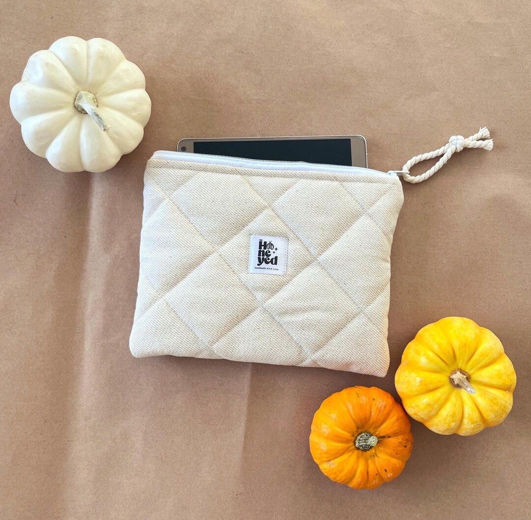 Beige Kindle Sleeve, Kindle Paperwhite Case, Ereader Sleeve, Kindle