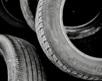 Photo print Fine Art "tires"