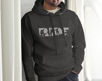 RIDE Premium Snowboard Hoodie, Snowboarding Hoodies, Gifts For Snowboarders, Gifts For Him, For Snowboard Lovers, Gifts For Teens, Snowboard